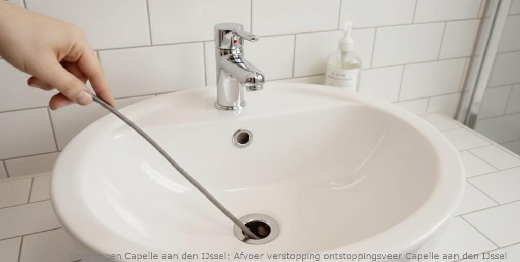 Afvoer verstopping ontstoppingsveer Capelle aan den IJssel