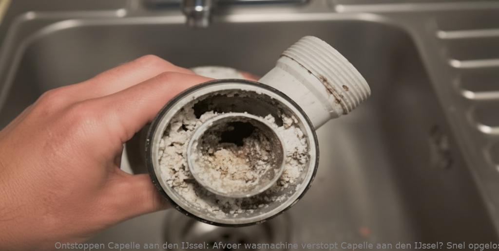 Afvoer wasmachine verstopt Capelle aan den IJssel? Snel opgelost