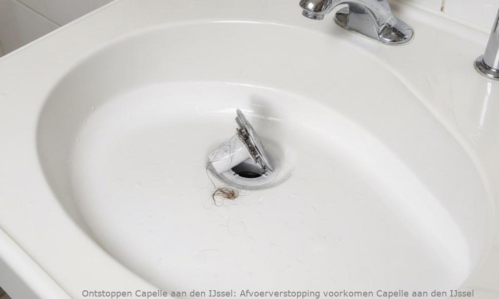 Afvoerverstopping voorkomen Capelle aan den IJssel