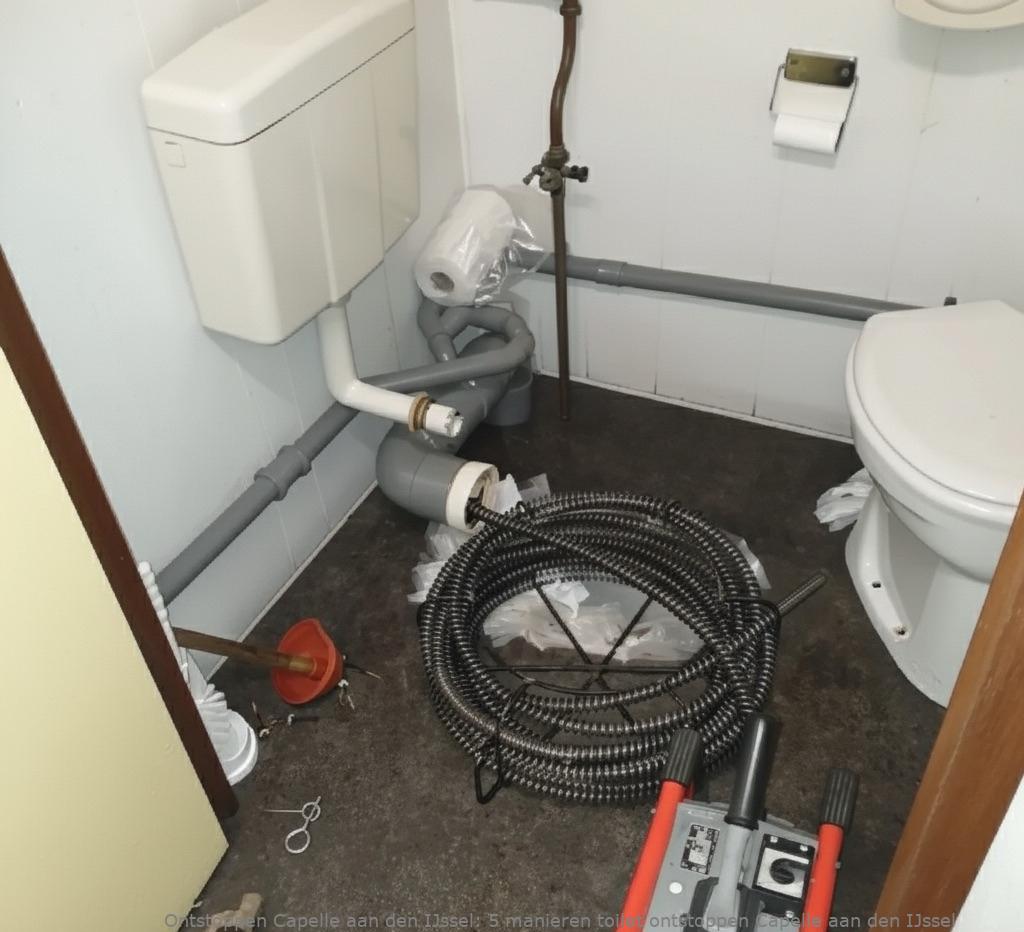 5 manieren toilet ontstoppen Capelle aan den IJssel