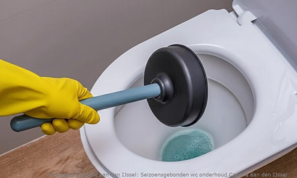 Seizoensgebonden wc onderhoud Capelle aan den IJssel