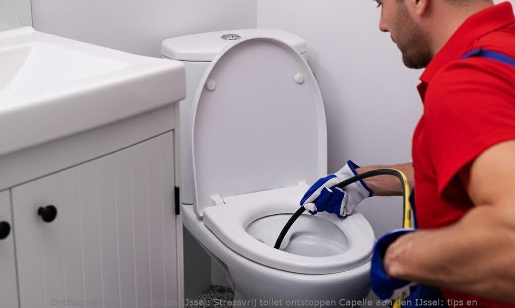 Stressvrij toilet ontstoppen Capelle aan den IJssel: tips en tricks