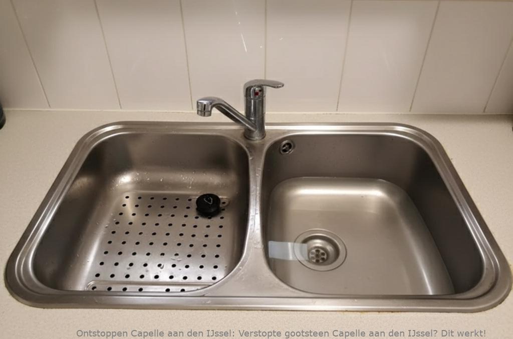 Verstopte gootsteen Capelle aan den IJssel? Dit werkt!